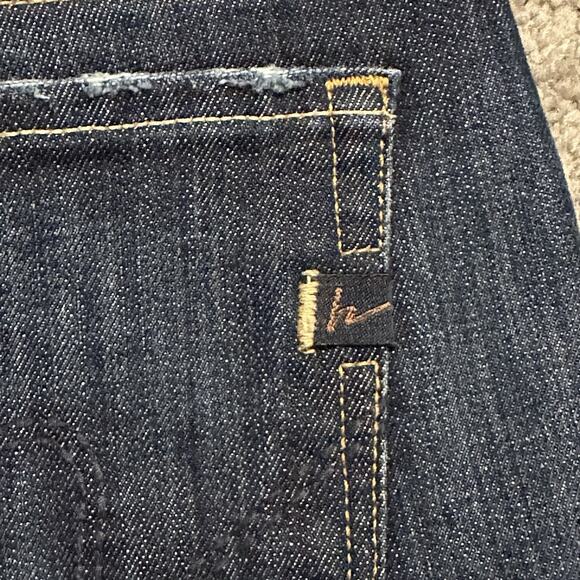 Citizens Of Humanity Women 27 Dita Petite Bootcut Boot Jeans Dark Denim Blue - Picture 6 of 13